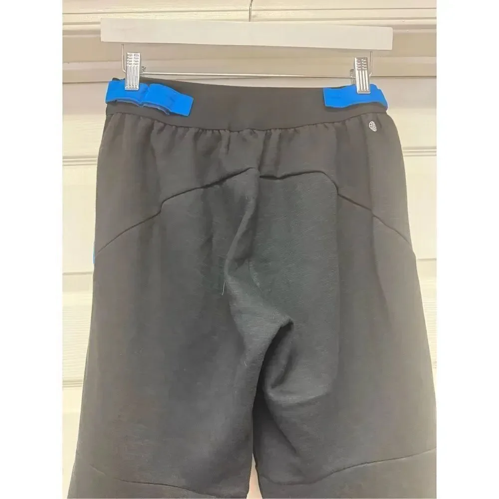 Adidas Men’s Sportswear Fit Training Pants Black & Blue sz S NWOT